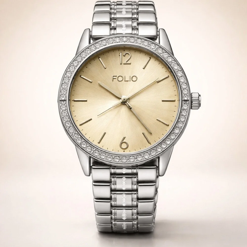 Folio Watch & Bracelet Set